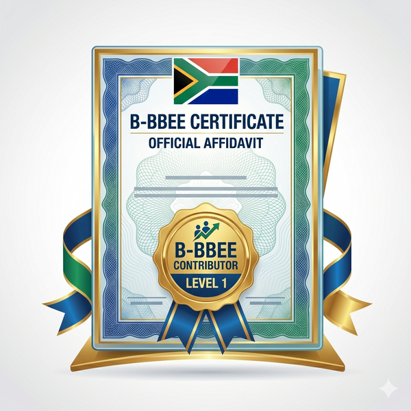 BEE Certificate (B-BBEE Affidavit)