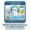 EMP201 Monthly Submission (Trading Company)