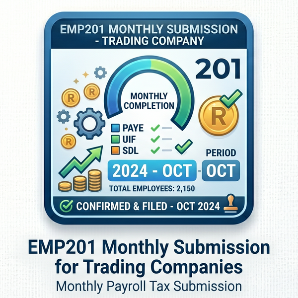 EMP201 Monthly Submission (Trading Company)