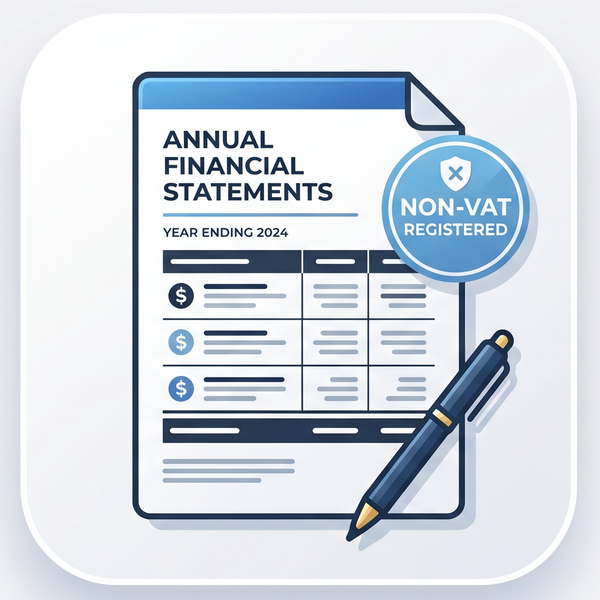 Annual Financial Statements (Non-VAT Registered)