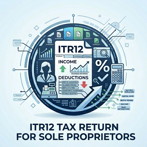 ITR12 Tax Return for Sole Proprietors