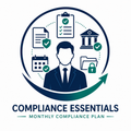 Compliance Essentials | Monthly Compliance Plan